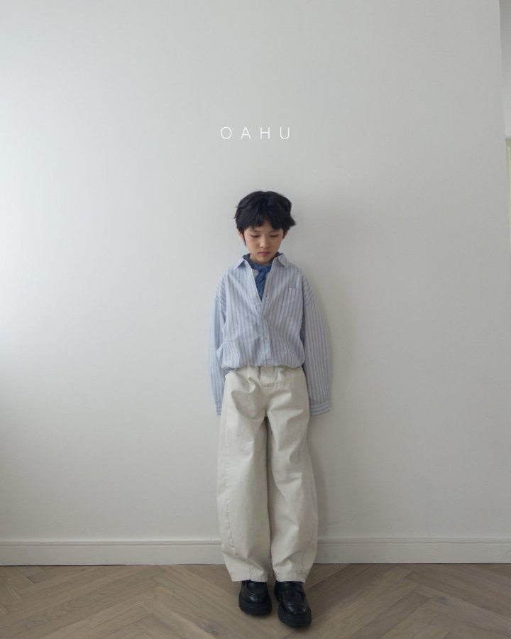 O'Ahu - Korean Children Fashion - #magicofchildhood - Miu Stripe Shirt - 11