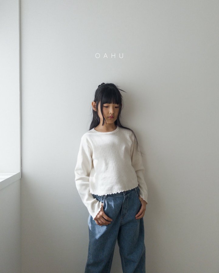 O'Ahu - Korean Children Fashion - #prettylittlegirls - Eyelet Tee - 9