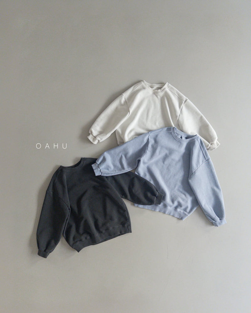O'Ahu - Korean Children Fashion - #prettylittlegirls - Essential Dye Sweatshirt