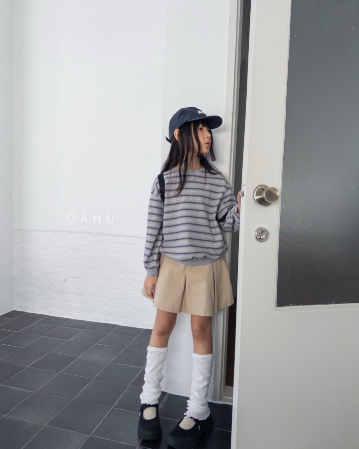 O'Ahu - Korean Children Fashion - #toddlerclothing - Kinder Stripe Sweatshirt - 4