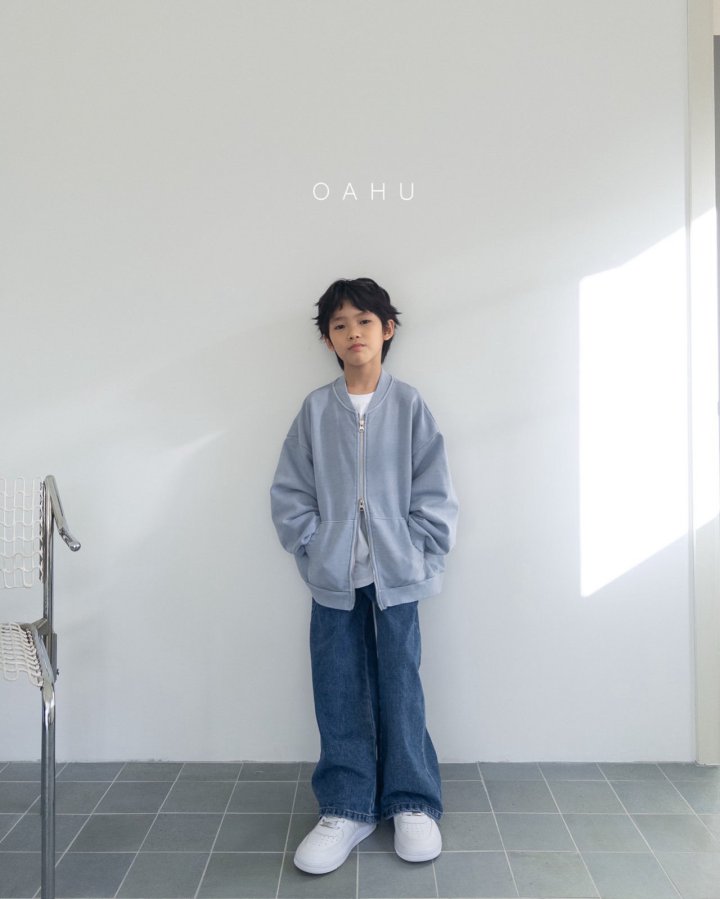 O'Ahu - Korean Children Fashion - #stylishchildhood - And Wide Denim Pants - 3