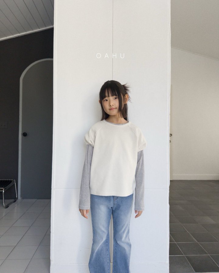 O'Ahu - Korean Children Fashion - #prettylittlegirls - Basic Rib Tee - 4