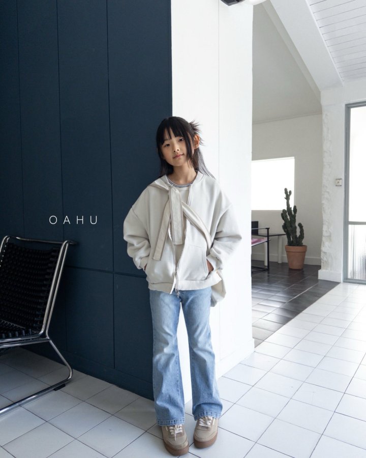 O'Ahu - Korean Women Fashion - #momslook - Essential Dye Zip-Up (Adult) - 8