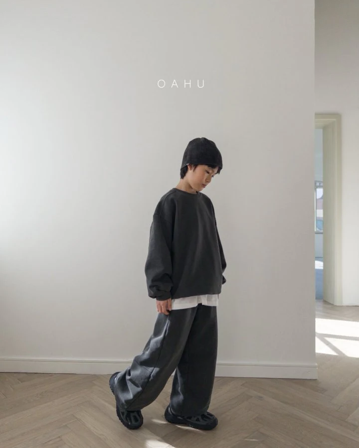 O'Ahu - Korean Women Fashion - #momslook - Essential Dye Sweatshirt (Adult) - 4