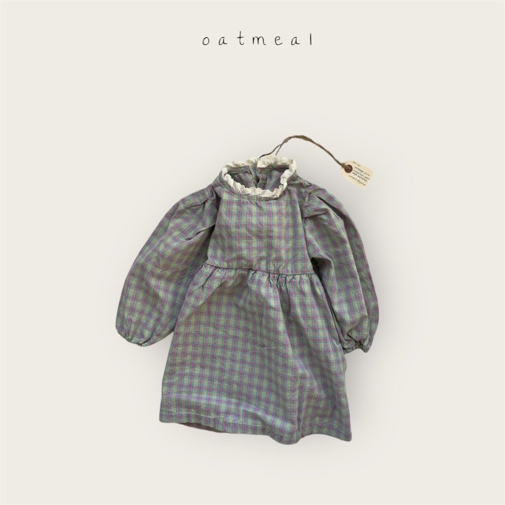 Oatmeal - Korean Baby Fashion - #babyboutique - Kids Ellie One-piece - 2