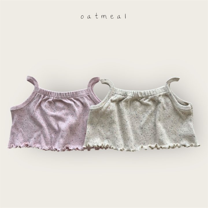 Oatmeal - Korean Baby Fashion - #babyboutique - Kids Molly Sleeveless