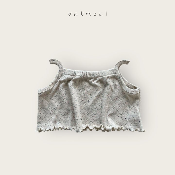 Oatmeal - Korean Baby Fashion - #babyboutique - Kids Molly Sleeveless - 2