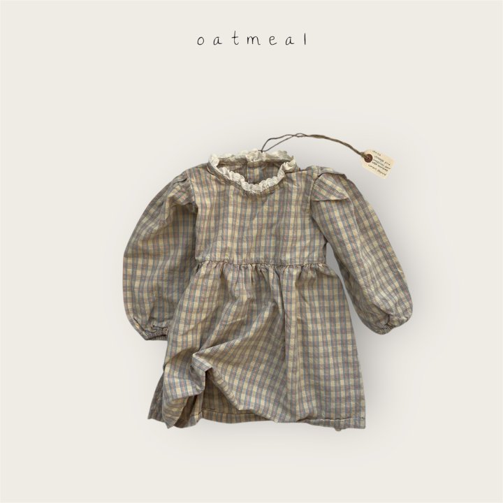 Oatmeal - Korean Baby Fashion - #babyboutiqueclothing - Kids Ellie One-piece - 3