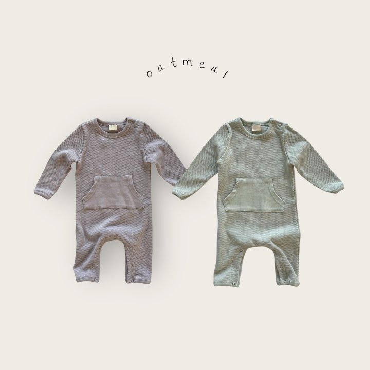 Oatmeal - Korean Baby Fashion - #babyboutique - Bebe Miu Suit - 4