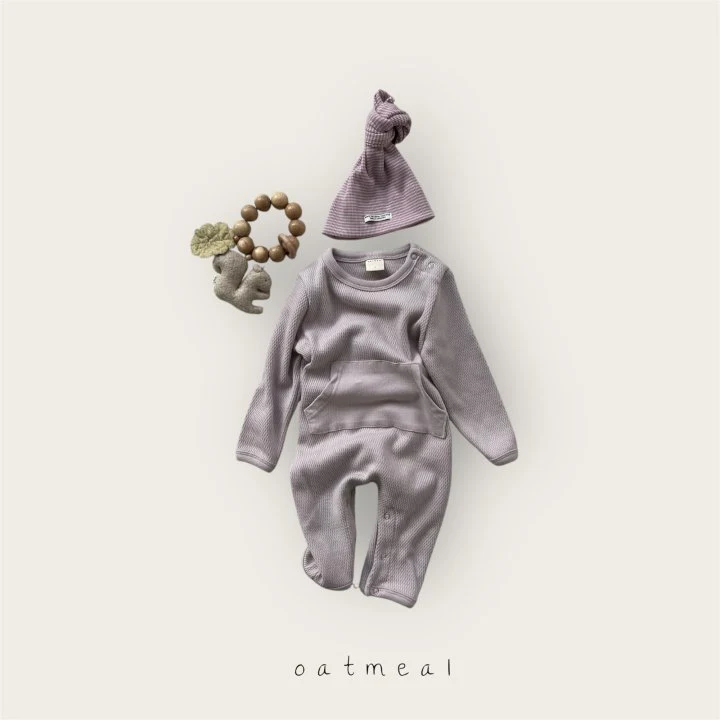 Oatmeal - Korean Baby Fashion - #babyclothing - Bebe Miu Suit - 5