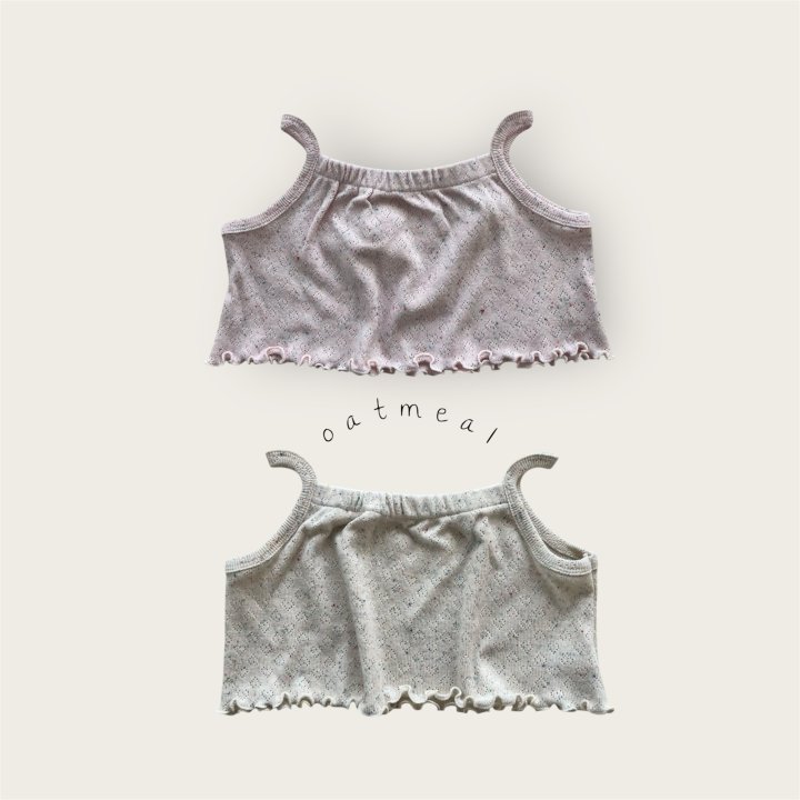 Oatmeal - Korean Baby Fashion - #babyboutiqueclothing - Kids Molly Sleeveless - 4