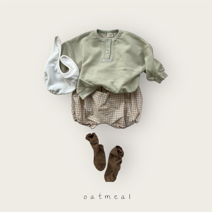 Oatmeal - Korean Baby Fashion - #babyfashion - Bebe Kangaroo Bloomers - 9