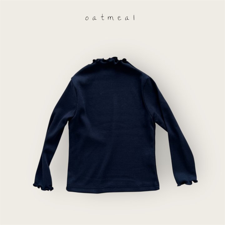 Oatmeal - Korean Baby Fashion - #babyclothing - Kids Radia Turtleneck Tee - 4