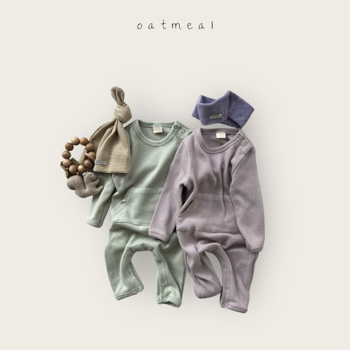 Oatmeal - Korean Baby Fashion - #babyfever - Bebe Miu Suit - 7