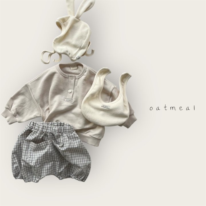 Oatmeal - Korean Baby Fashion - #babyfever - Bebe Kangaroo Bloomers - 10