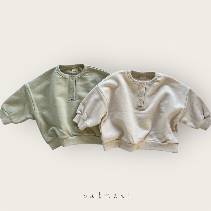 Oatmeal - Korean Baby Fashion - #babygirlfashion - Bebe Kai Sweatshirt