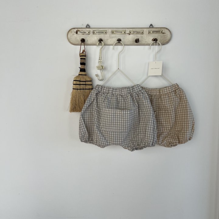Oatmeal - Korean Baby Fashion - #babygirlfashion - Bebe Kangaroo Bloomers - 11