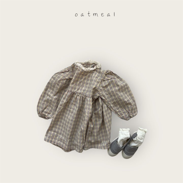 Oatmeal - Korean Baby Fashion - #babylifestyle - Kids Ellie One-piece - 8