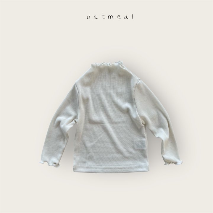 Oatmeal - Korean Baby Fashion - #babygirlfashion - Bebe Radia Turtleneck Tee - 4