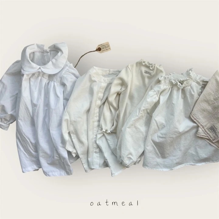 Oatmeal - Korean Baby Fashion - #babyoninstagram - Kids Radia Turtleneck Tee - 8