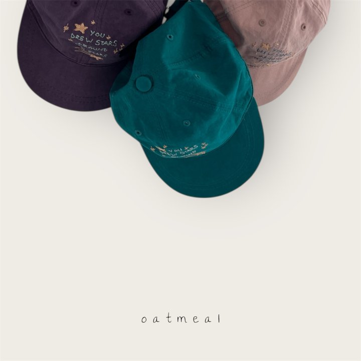 Oatmeal - Korean Baby Fashion - #babyootd - Star Ball Cap - 7