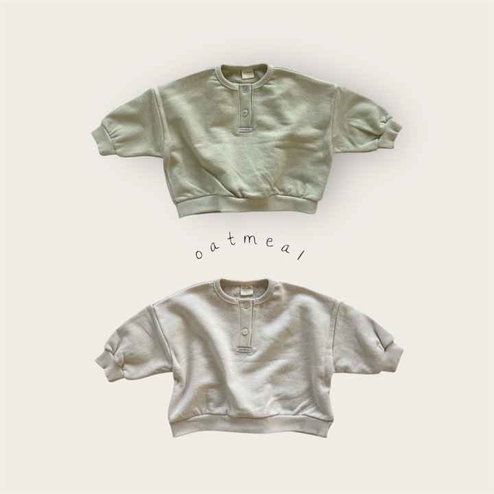 Oatmeal - Korean Baby Fashion - #babyoninstagram - Bebe Kai Sweatshirt - 4