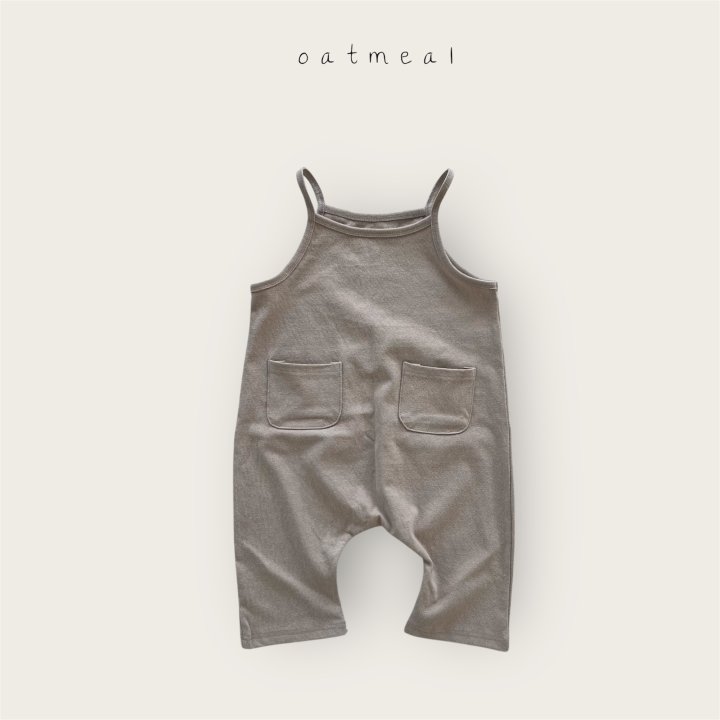 Oatmeal - Korean Baby Fashion - #babyoutfit - Kids Rian Pants - 2