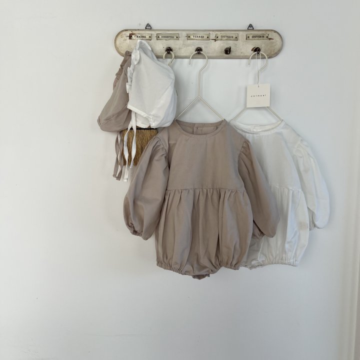 Oatmeal - Korean Baby Fashion - #babyoutfit - Bebe Angel Set - 10