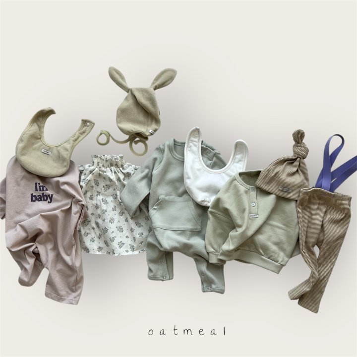 Oatmeal - Korean Baby Fashion - #babyoutfit - Bebe Kai Sweatshirt - 6
