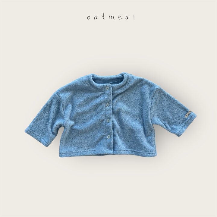 Oatmeal - Korean Baby Fashion - #babyoutfit - Bebe Terry Cardigan - 3