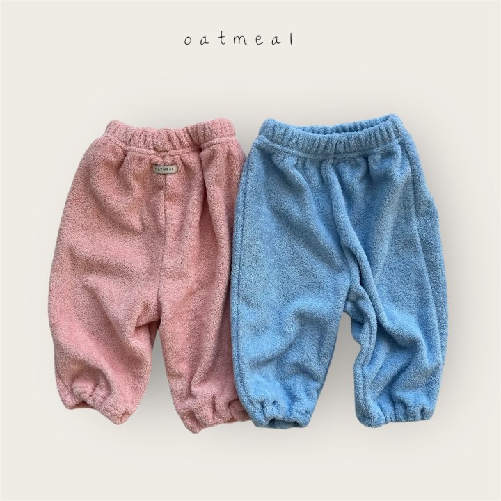 Oatmeal - Korean Baby Fashion - #babyoutfit - Bebe Terry Pants