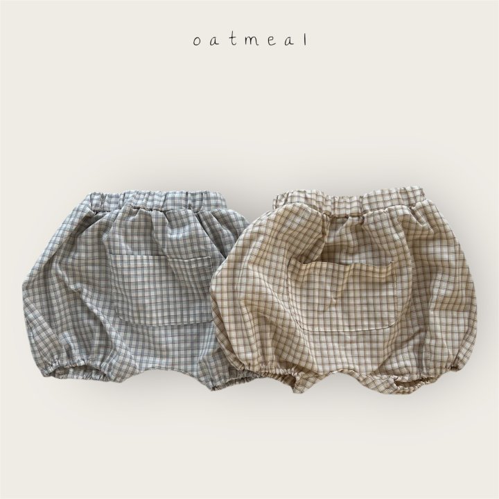 Oatmeal - Korean Baby Fashion - #babyoutfit - Bebe Kangaroo Bloomers