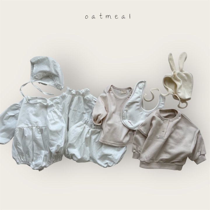 Oatmeal - Korean Baby Fashion - #babywear - Bebe Kai Sweatshirt - 7