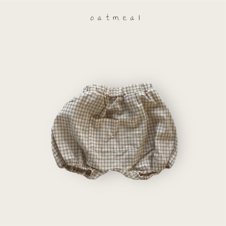 Oatmeal - Korean Baby Fashion - #babywear - Bebe Kangaroo Bloomers - 2