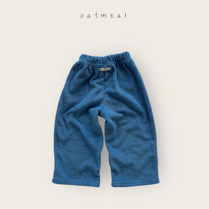 Oatmeal - Korean Baby Fashion - #onlinebabyboutique - Kids Terry Pants - 2