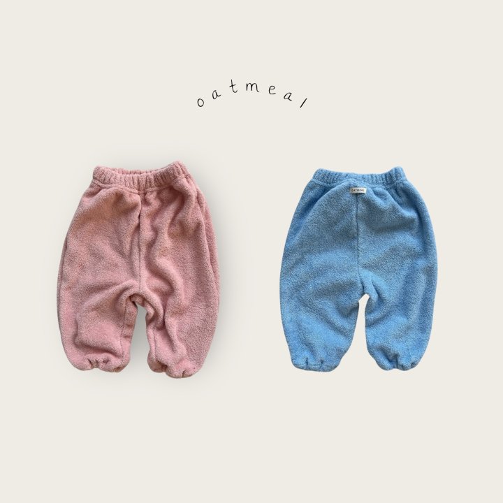 Oatmeal - Korean Baby Fashion - #babywear - Bebe Terry Pants - 4