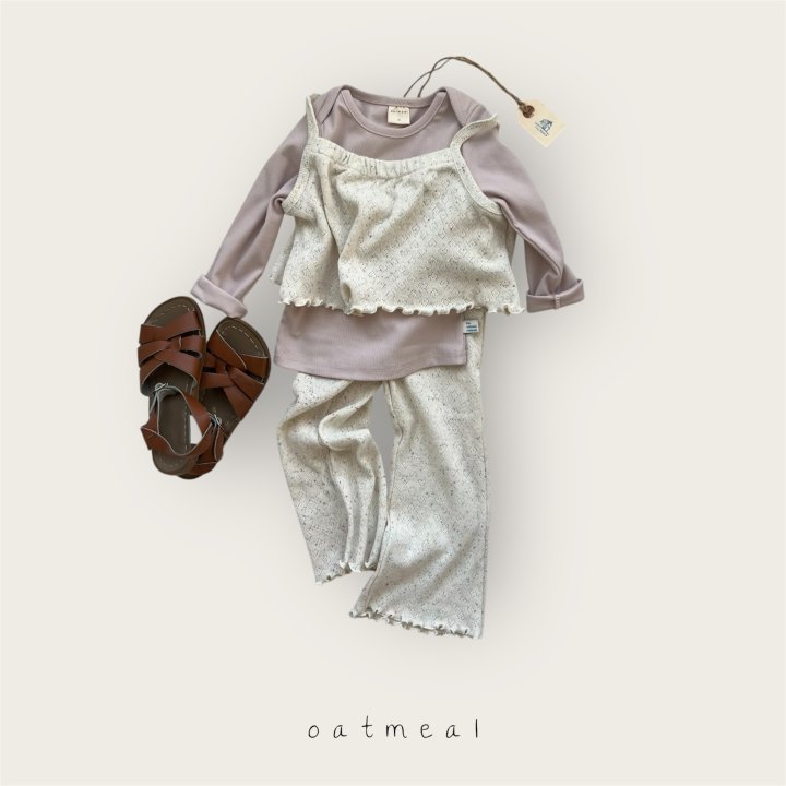 Oatmeal - Korean Baby Fashion - #smilingbaby - Kids Dorothy Pants - 7
