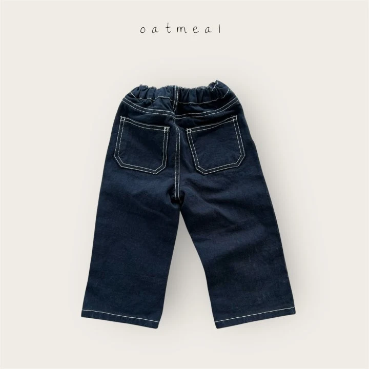 Oatmeal - Korean Baby Fashion - #smilingbaby - Kids Pocket Pants - 3