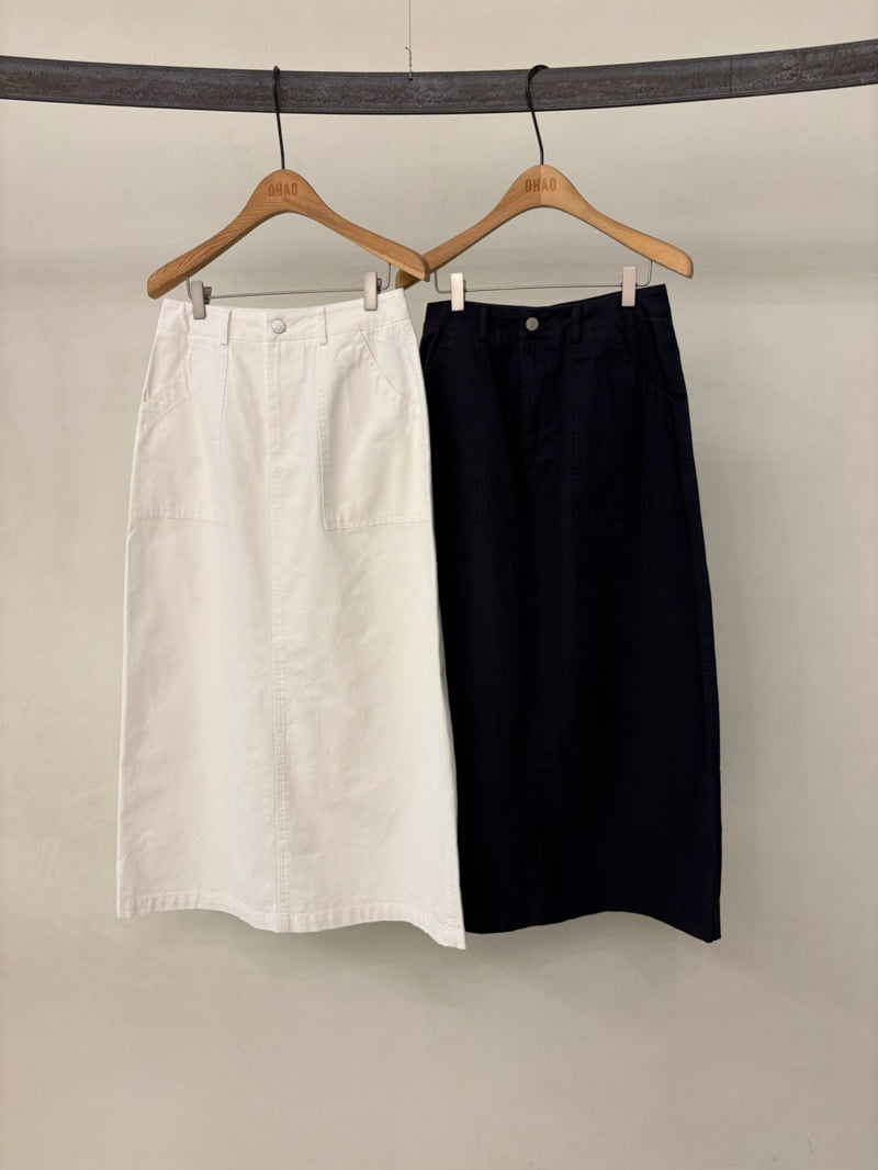 Ohao - Korean Women Fashion - #momslook - Bronze Skirt