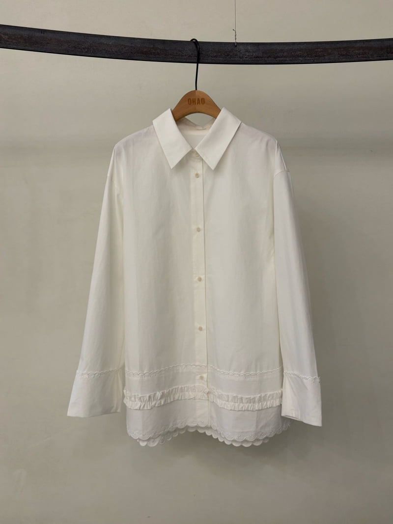Ohao - Korean Women Fashion - #romanticstyle - Docent Blouse