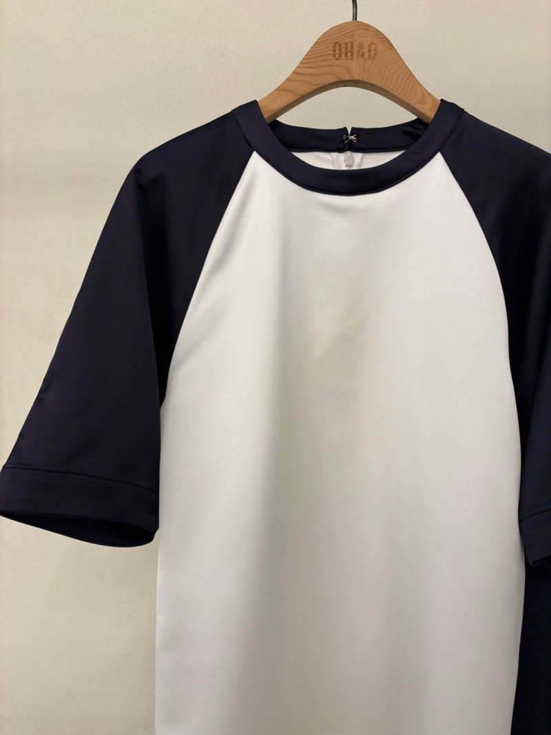 Ohao - Korean Women Fashion - #womensfashion - Raglan Tee - 3