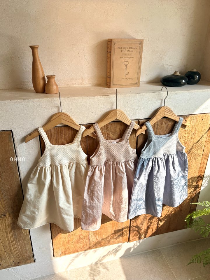 Ohho - Korean Children Fashion - #Kfashion4kids - Jenny Strap One-piece