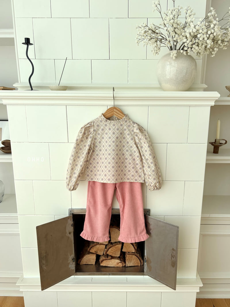Ohho - Korean Children Fashion - #childofig - Soft Corduroy Frill Pants - 10