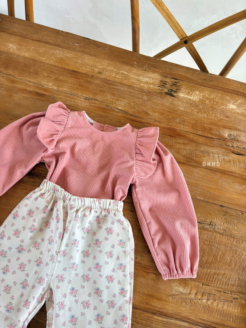 Ohho - Korean Children Fashion - #childrensboutique - Soft Corduroy Blouse - 9