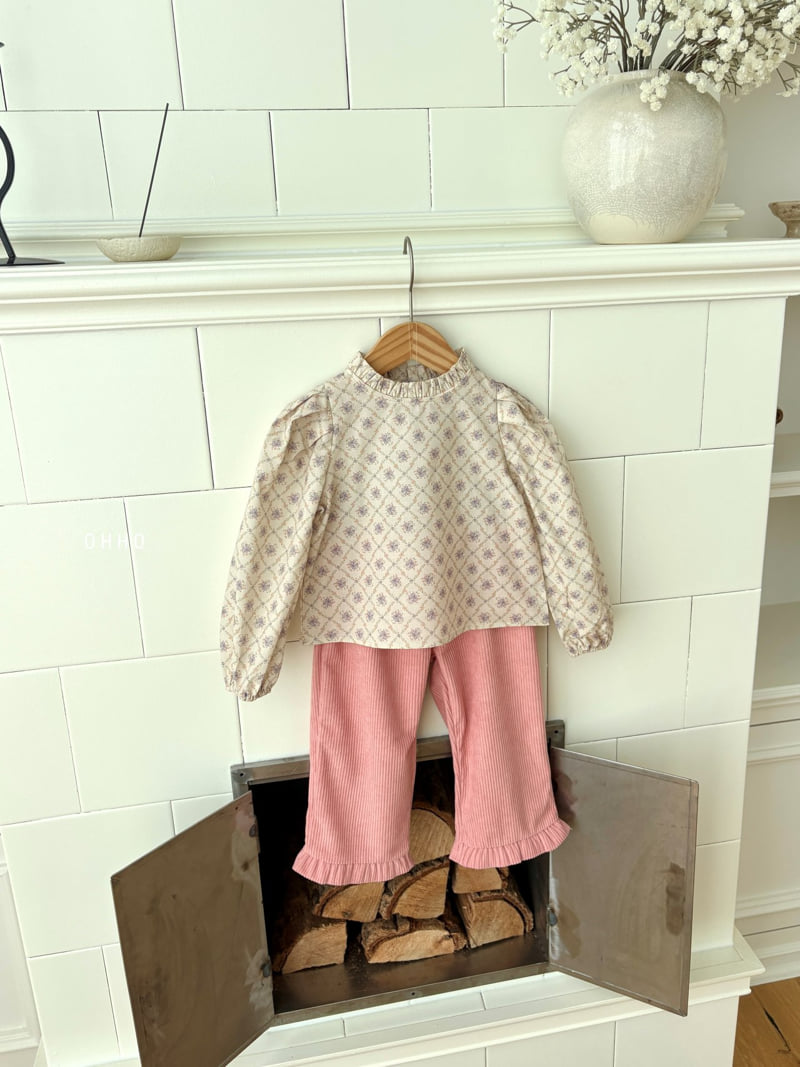 Ohho - Korean Children Fashion - #childrensboutique - Soft Corduroy Frill Pants - 11