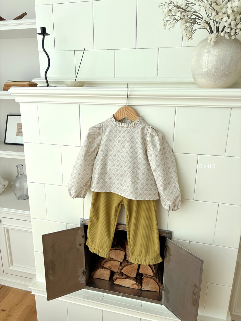 Ohho - Korean Children Fashion - #childrensboutique - 26 Floral Blouse - 10