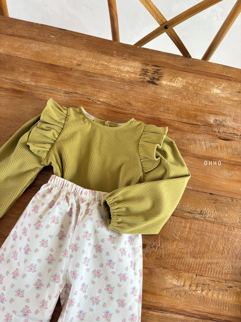 Ohho - Korean Children Fashion - #designkidswear - Soft Corduroy Blouse - 10