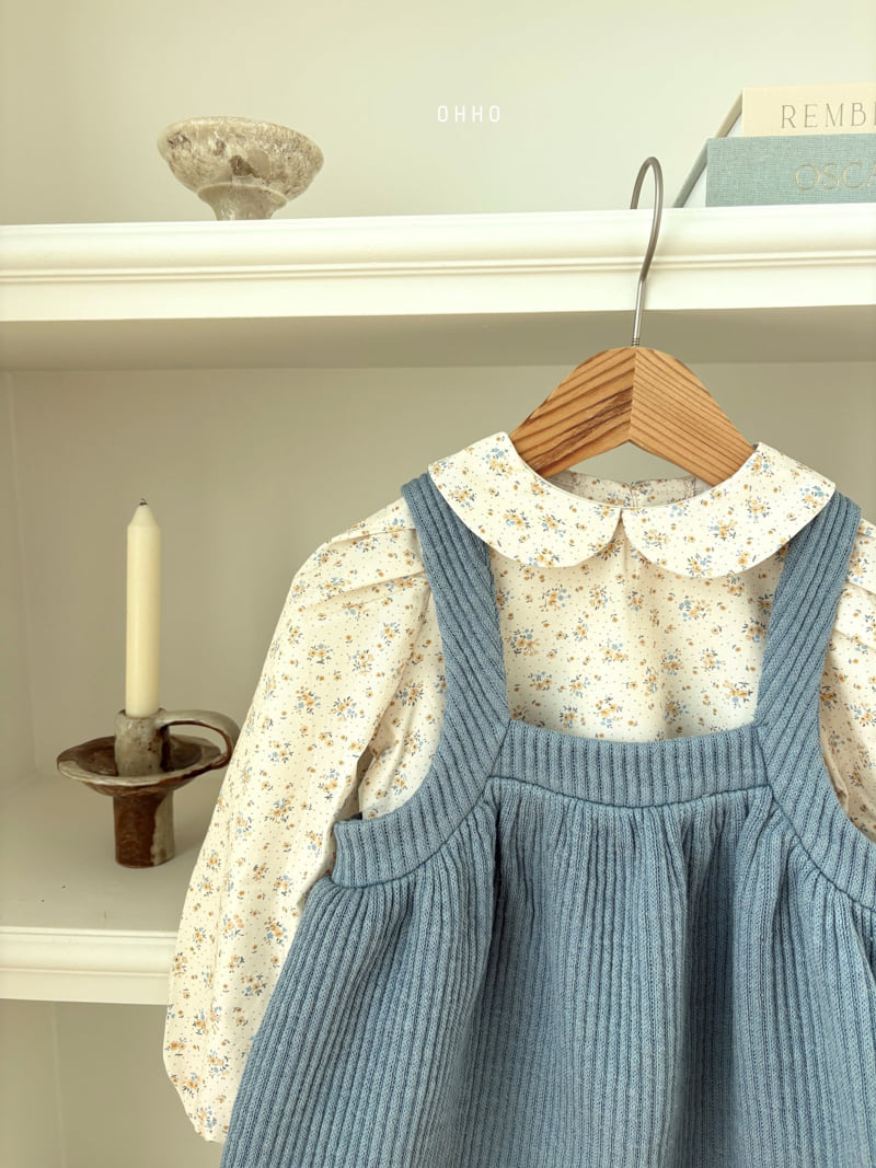 Ohho - Korean Children Fashion - #designkidswear - Ette Round Blouse - 7