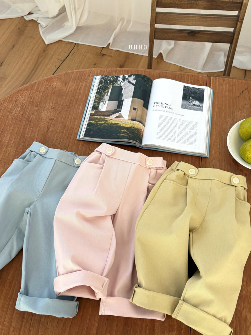 Ohho - Korean Children Fashion - #discoveringself - Milk Pintuck Pants