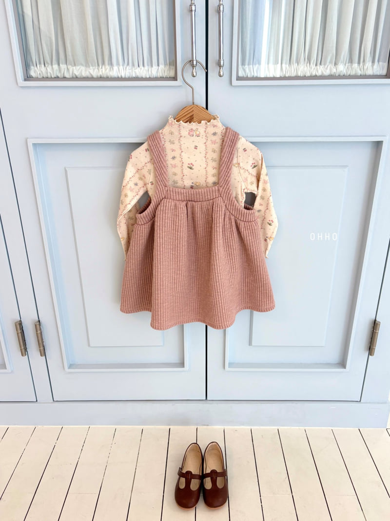 Ohho - Korean Children Fashion - #fashionkids - From Knit One-piece - 3